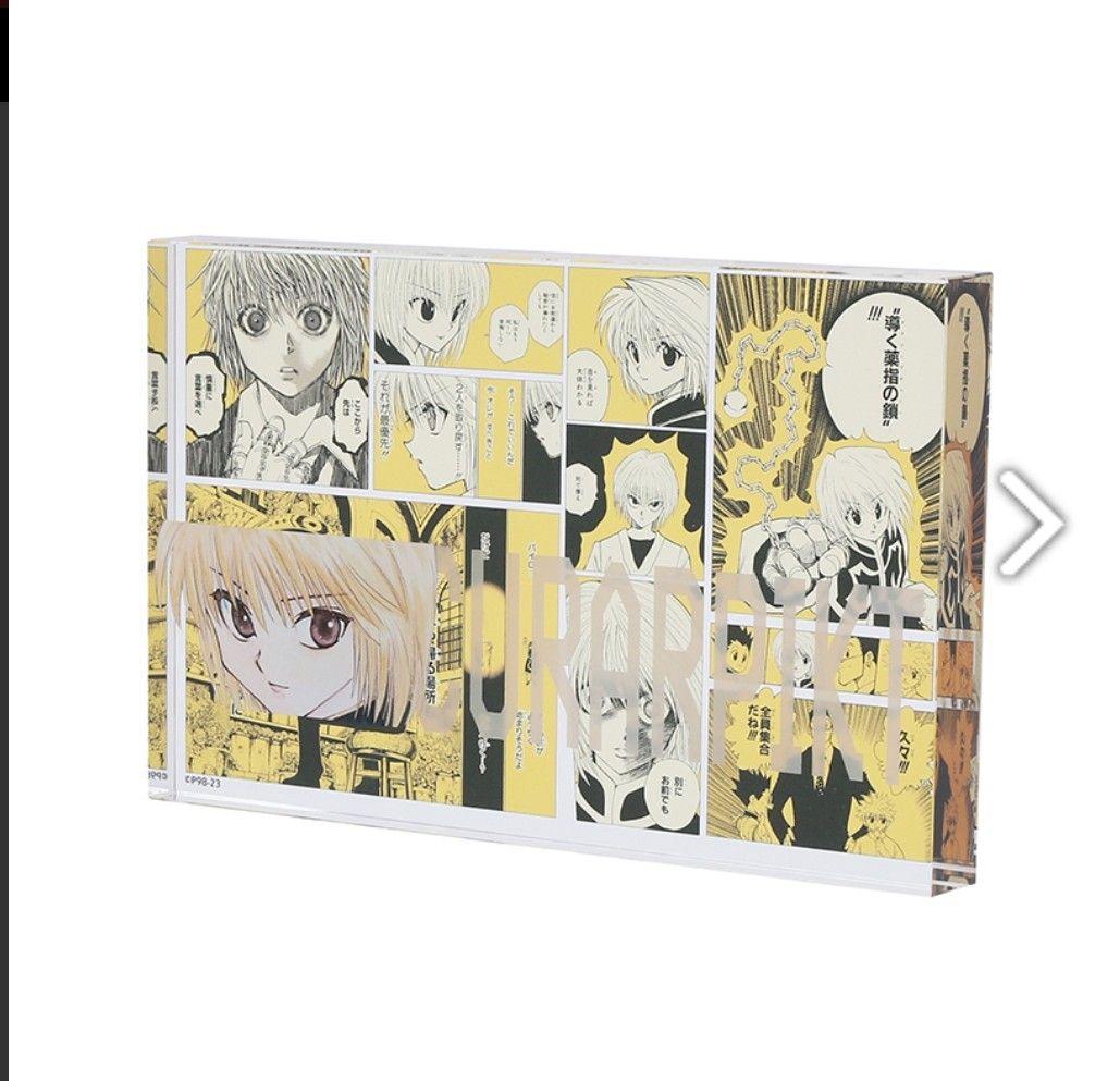 ハンターハンター　アクリルブロック　ヒーローズ　ゴン　キルア　クラピカ　レオリオ