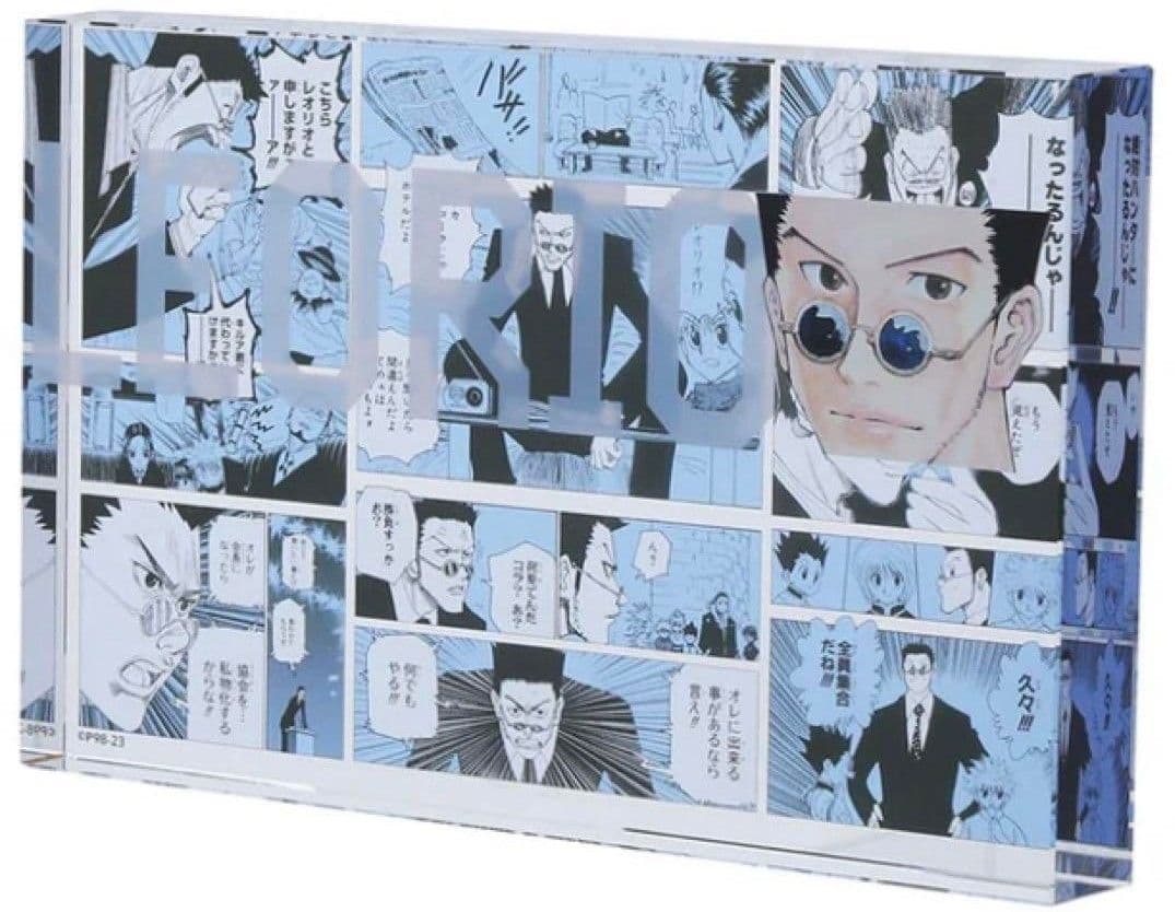 ハンターハンター　アクリルブロック　ヒーローズ　ゴン　キルア　クラピカ　レオリオ