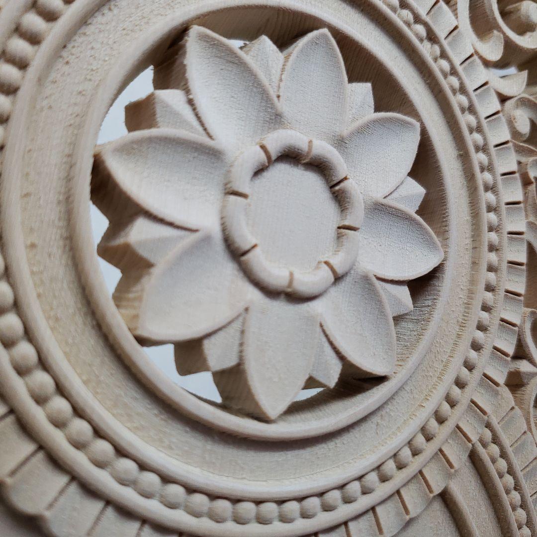 蔵出し特価仏像上彫りヒバ材 薬師如来坐像6.0寸★お薬師さん