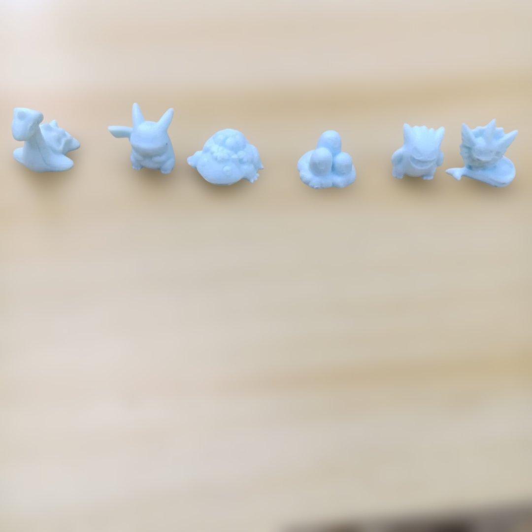 レトロ　ポケットモンスター　6体　ミニフィギュア