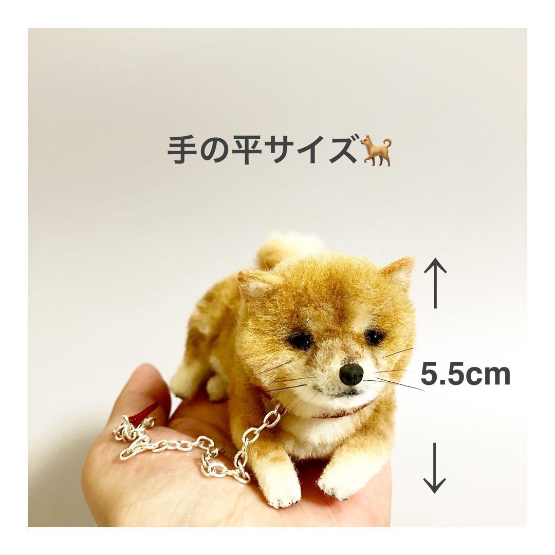 送料無料｜羊毛フェルト柴犬｜柴犬｜豆柴｜ブライス｜カスタムブライス｜ドールハウス