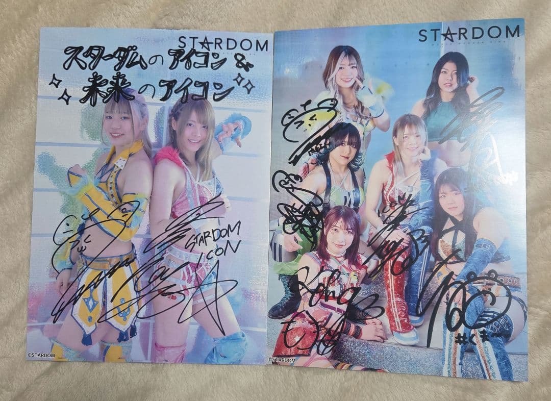 マリーゴールド　岩谷麻優　ポートレートセット①　女子プロレス