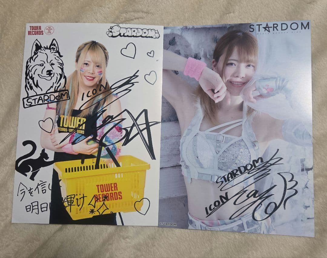 マリーゴールド　岩谷麻優　ポートレートセット①　女子プロレス