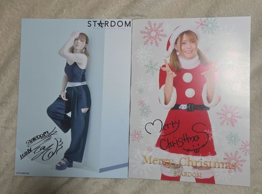 マリーゴールド　岩谷麻優　ポートレートセット①　女子プロレス