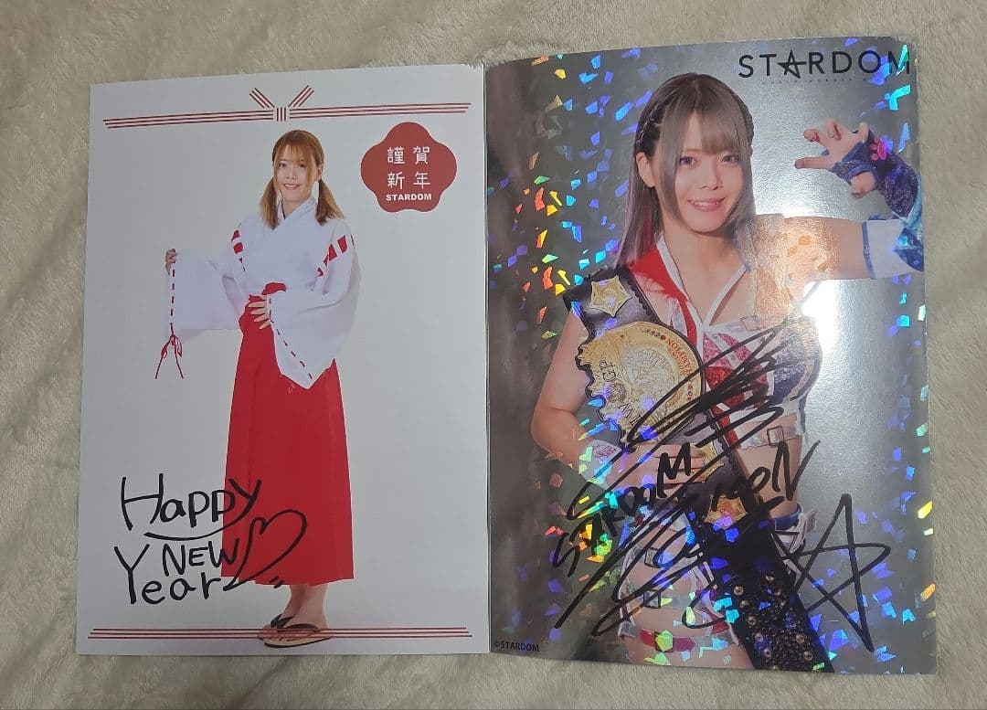 マリーゴールド　岩谷麻優　ポートレートセット①　女子プロレス