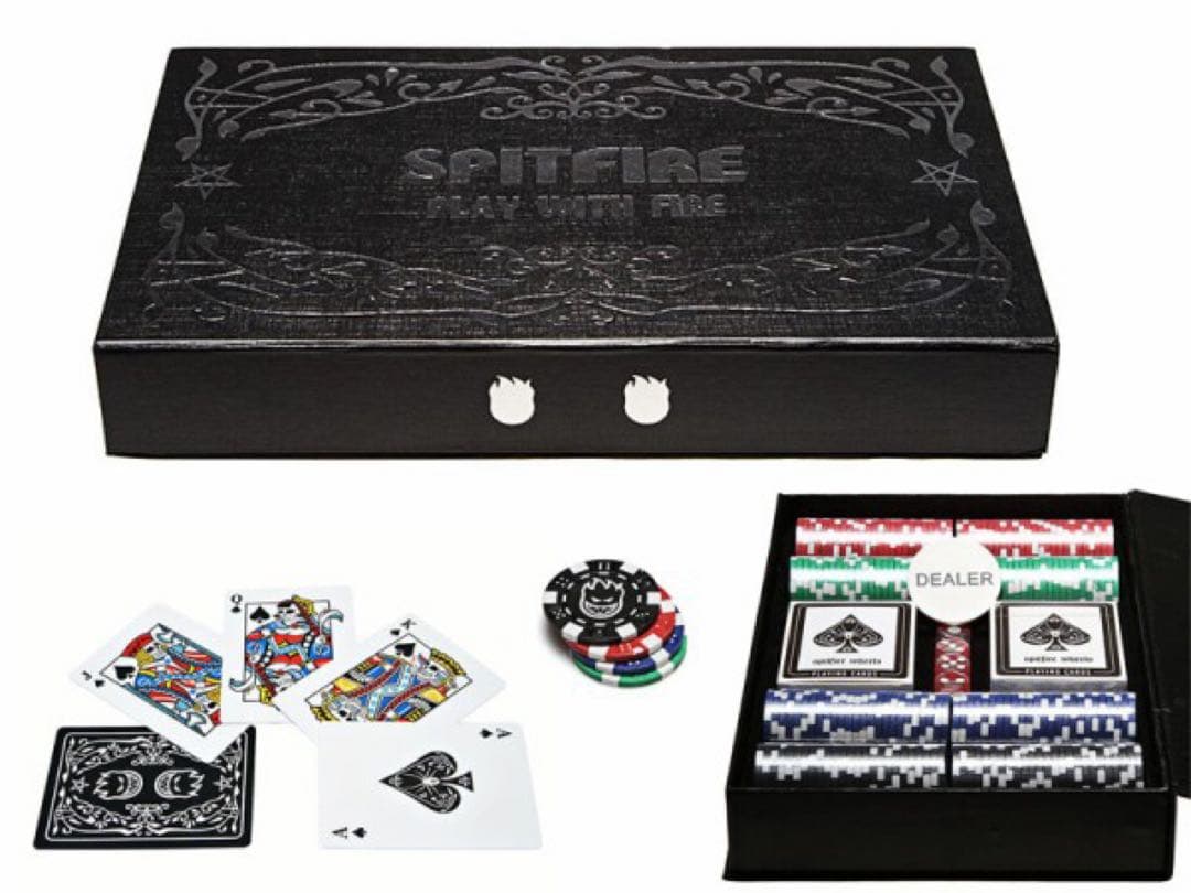 未使用 SPITFIRE PLAY WITH FIRE ポーカーセット