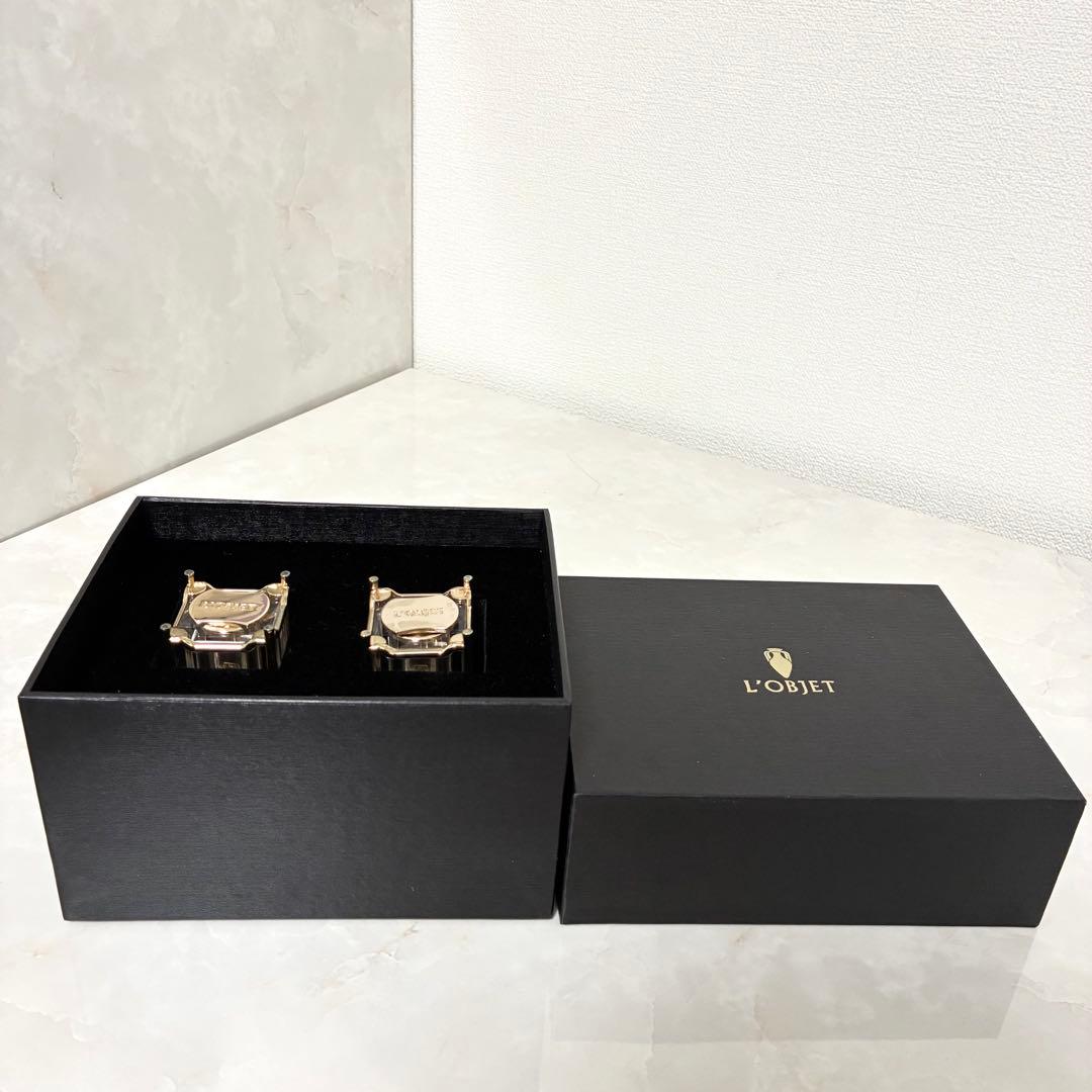 L'objet ロブジェ ソルト& ペッパー容器セット