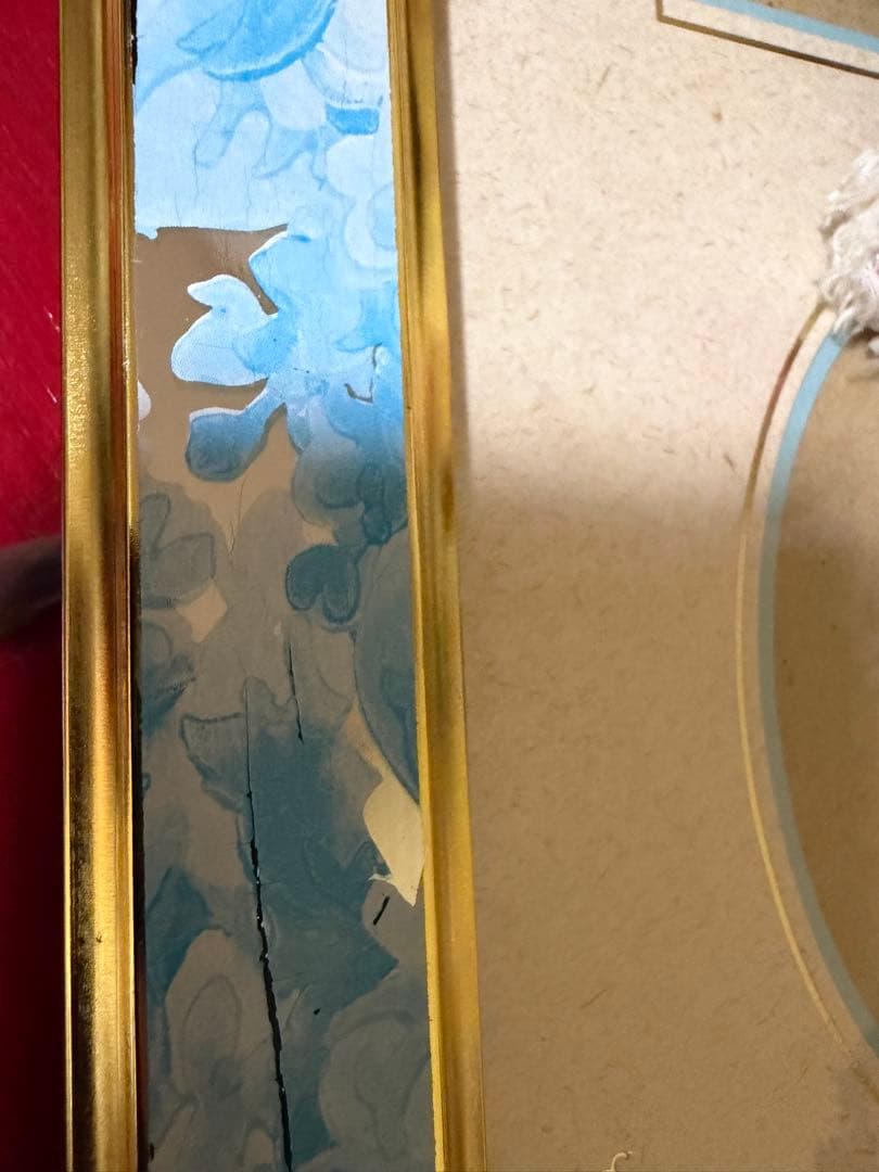 花柄多面フォトフレーム