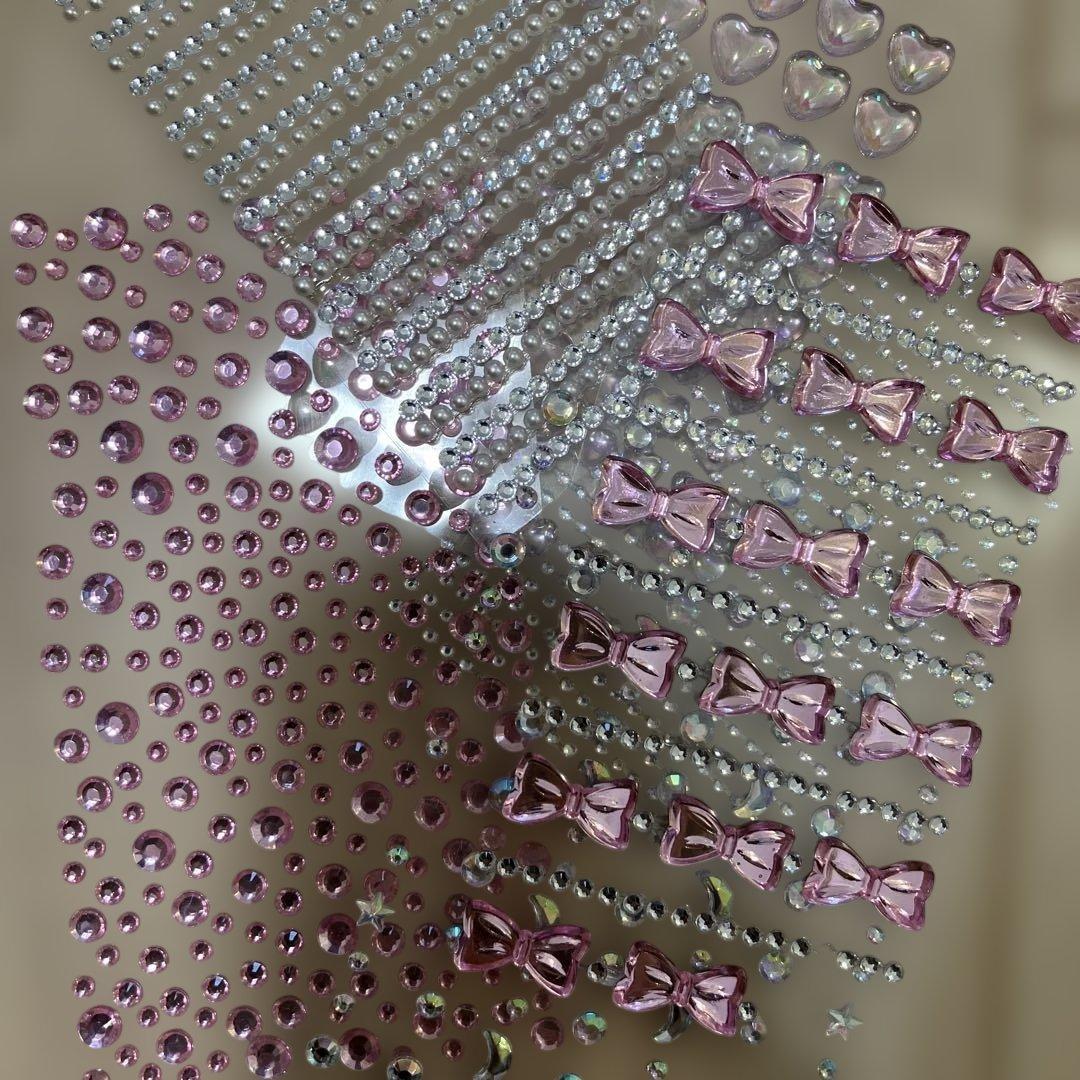 ビーズ・チャーム・グリッターセット