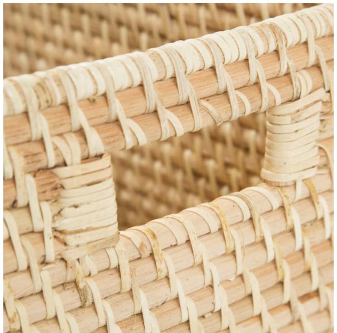 ニトリ　ラタンバスケット　レギュラー　ナチュラル　3セット　送料込み