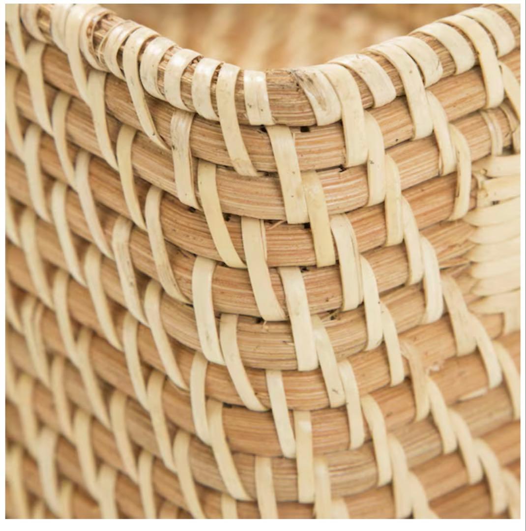 ニトリ　ラタンバスケット　レギュラー　ナチュラル　3セット　送料込み