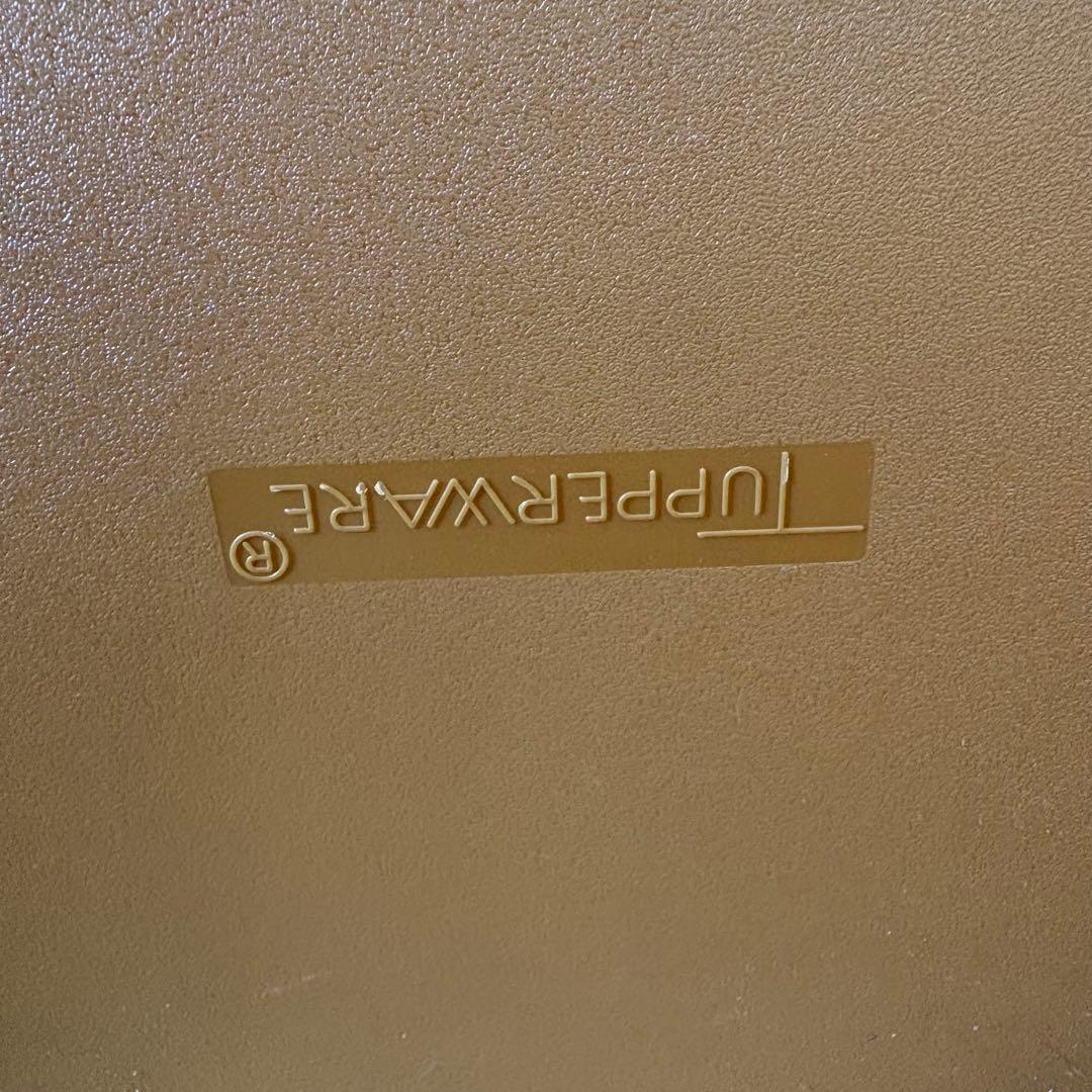 タッパーウェア ロングスーパーケース 3個セット ブラウン