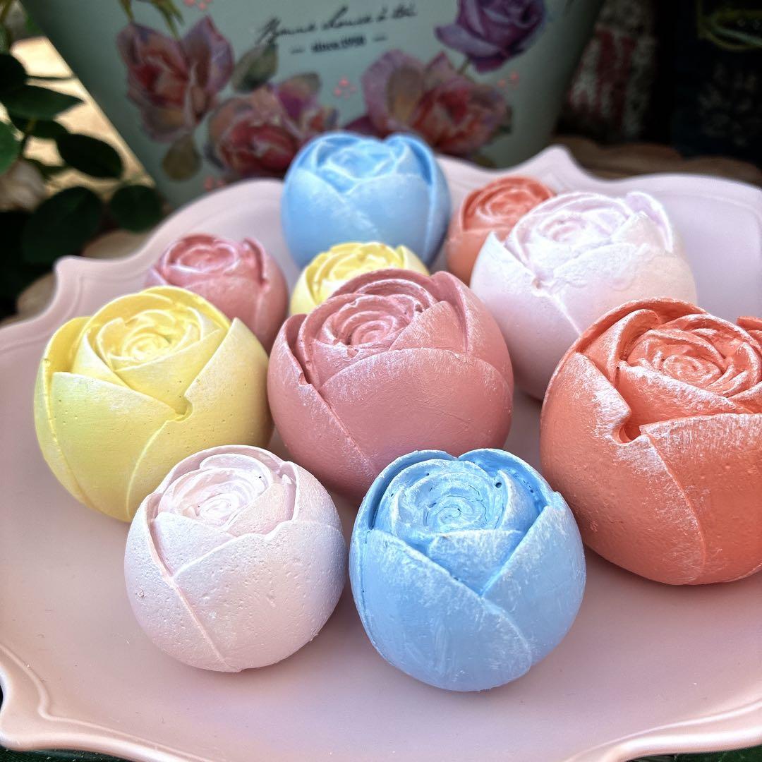 ★ tokoちゃん 様★幸せの青い鳥とお家★３点セット★コロンと可愛いバラ★