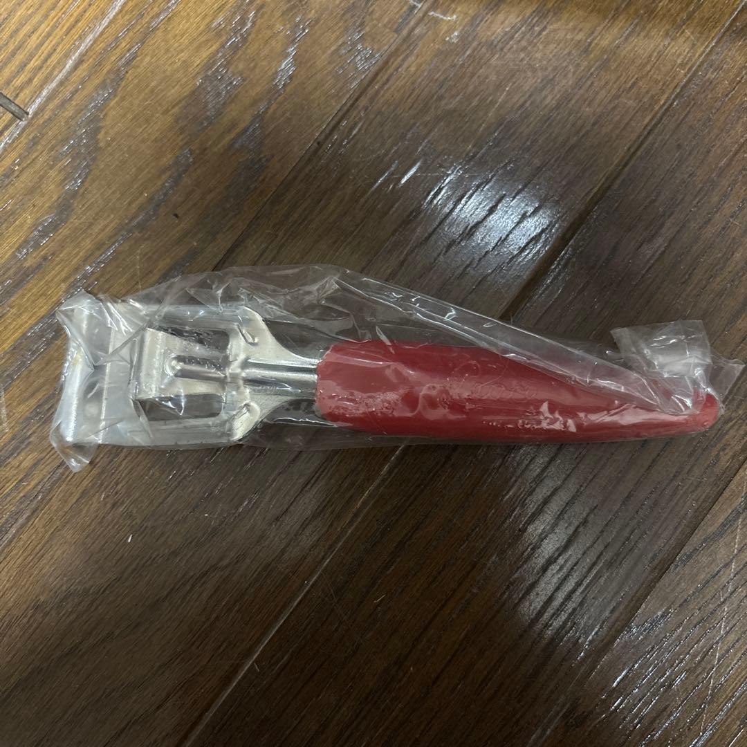 peace 赤 オーブンレンジ　温度計付き