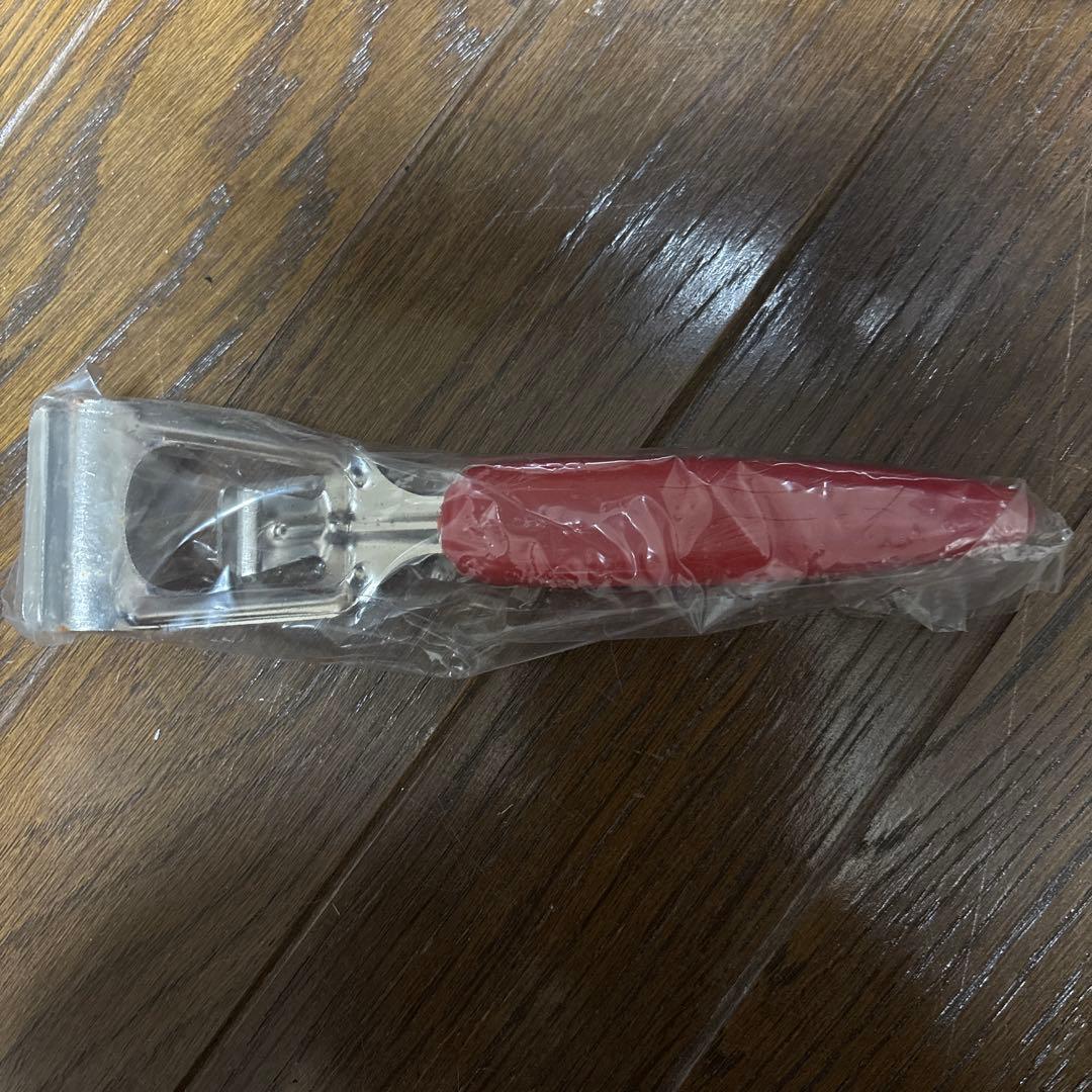 peace 赤 オーブンレンジ　温度計付き