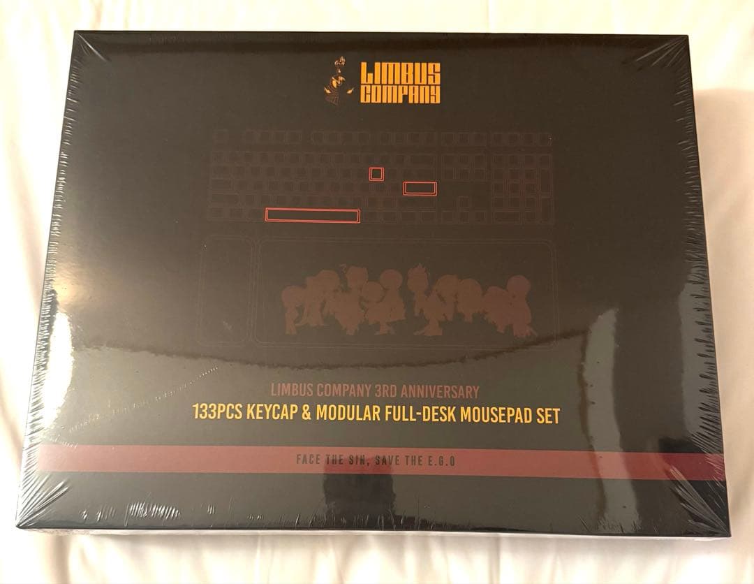 リンバスカンパニー　韓国　ポップアップ 133ピース　キーキャップ　デスクマット