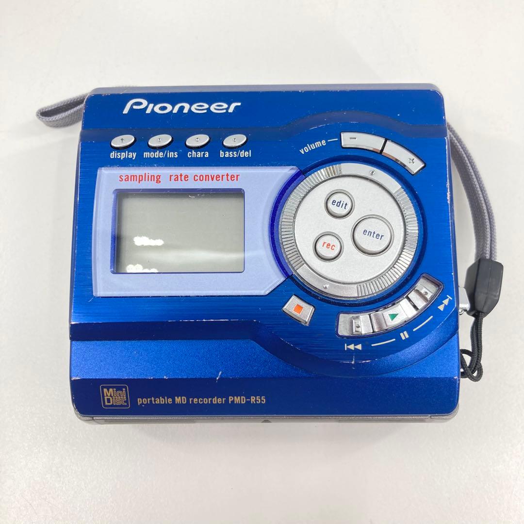 Pioneer MDウォークマン MDレコーダー PMD-R55 動作確認済
