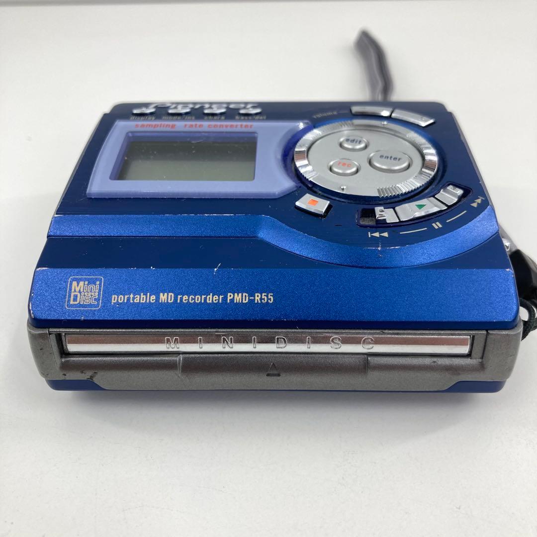 Pioneer MDウォークマン MDレコーダー PMD-R55 動作確認済