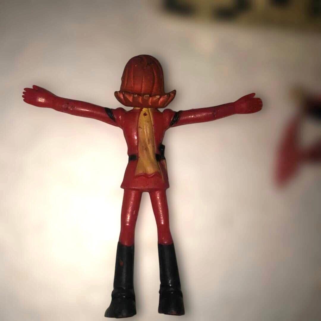 昭和　ゴム人形　ヒーロー玩具　中古ジャンク品