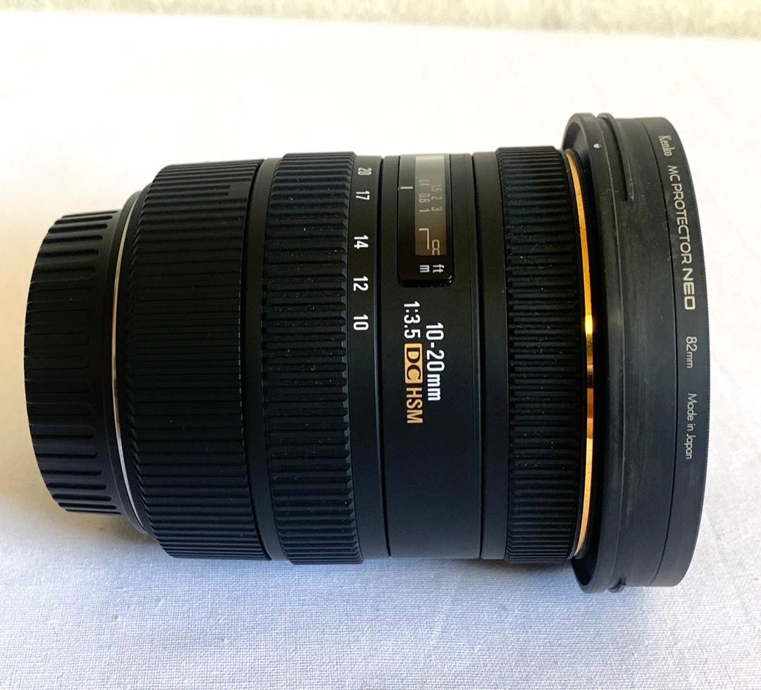 SIGMA 超広角ズームレンズ 10-20mm F3.5 EX DC HSM