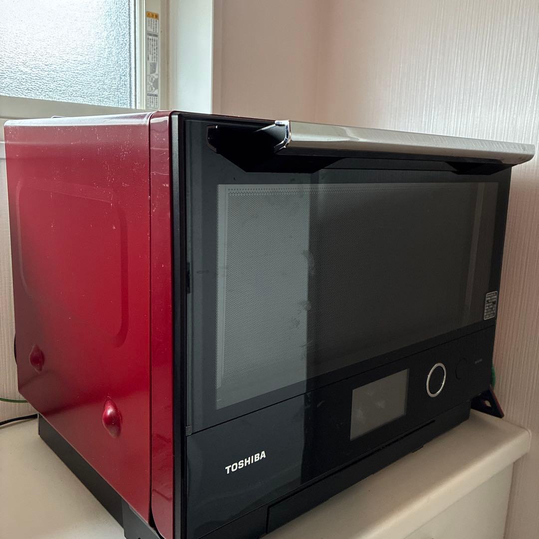TOSHIBA オーブンレンジ ER-PD7000IR 赤