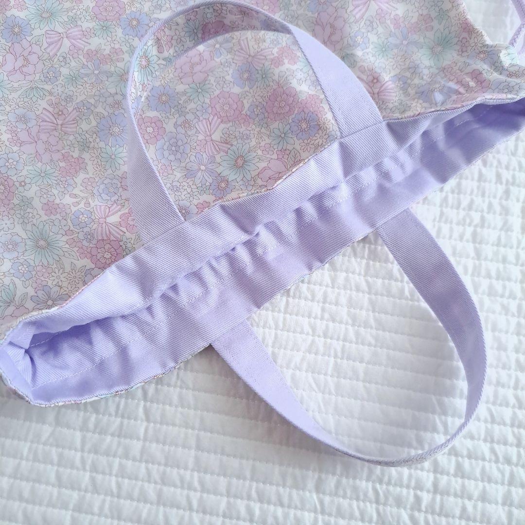 【めろたん.】レッスンバッグ 上靴入れ 体操服袋 ハンドメイド