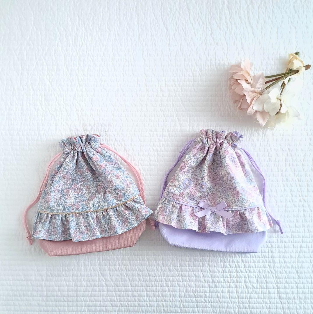 【めろたん.】レッスンバッグ 上靴入れ 体操服袋 ハンドメイド