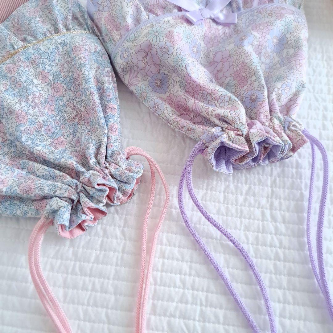 【めろたん.】レッスンバッグ 上靴入れ 体操服袋 ハンドメイド