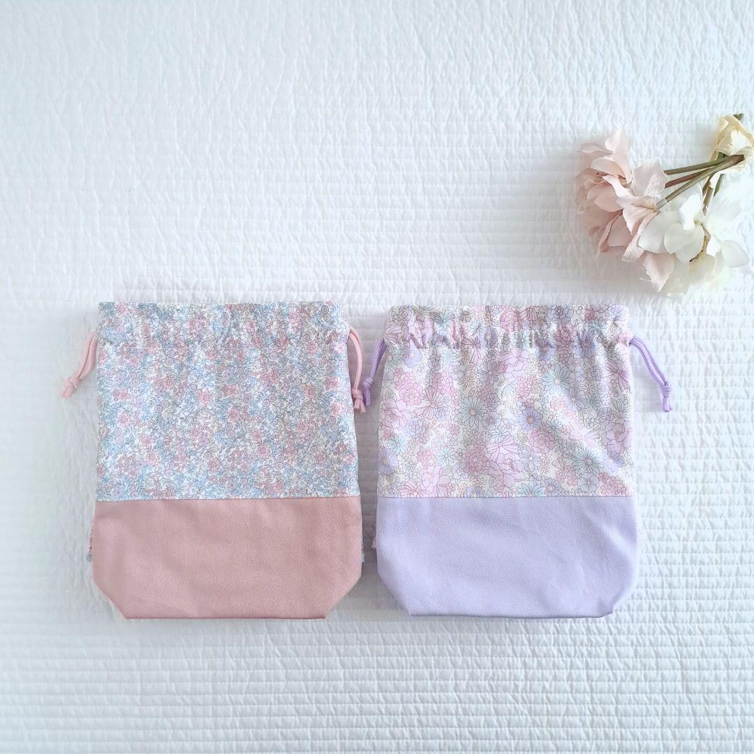 【めろたん.】レッスンバッグ 上靴入れ 体操服袋 ハンドメイド