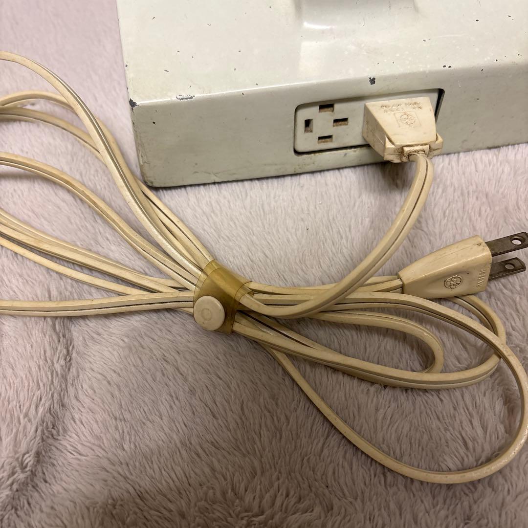 昭和レトロ緑色丸型家庭用扇風機