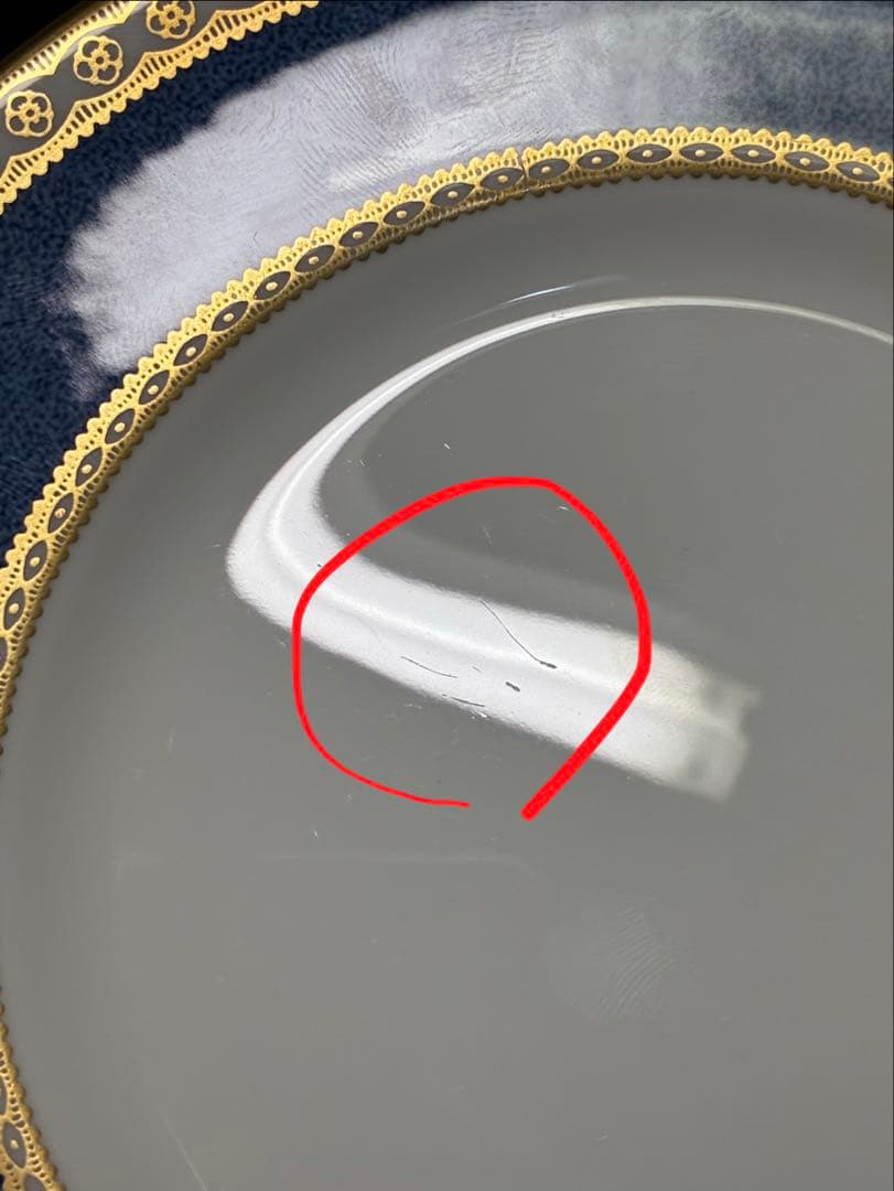 ウェッジウッド ユーランダーパウダー ブルー プレート 15.5cm 5枚セット