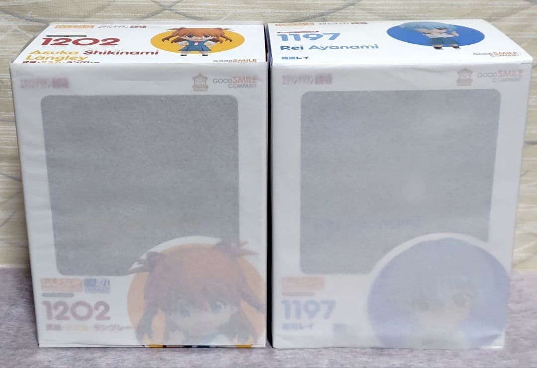 エヴァンゲリオン新劇場版ねんどろ式波アスカ&綾波レイフィギュア