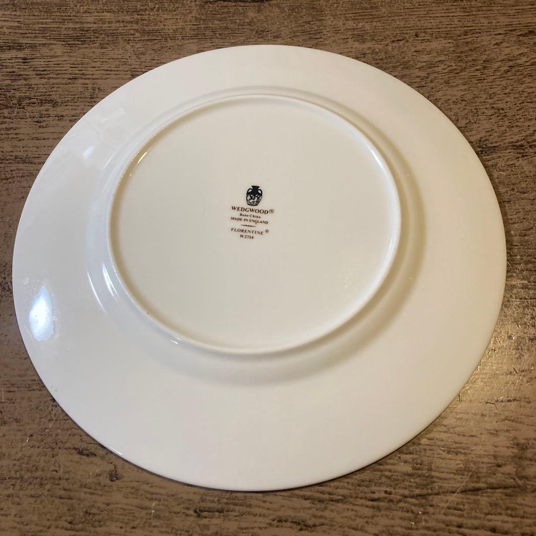 フロレンティーンクーププレート23cm 2枚綺麗な方
