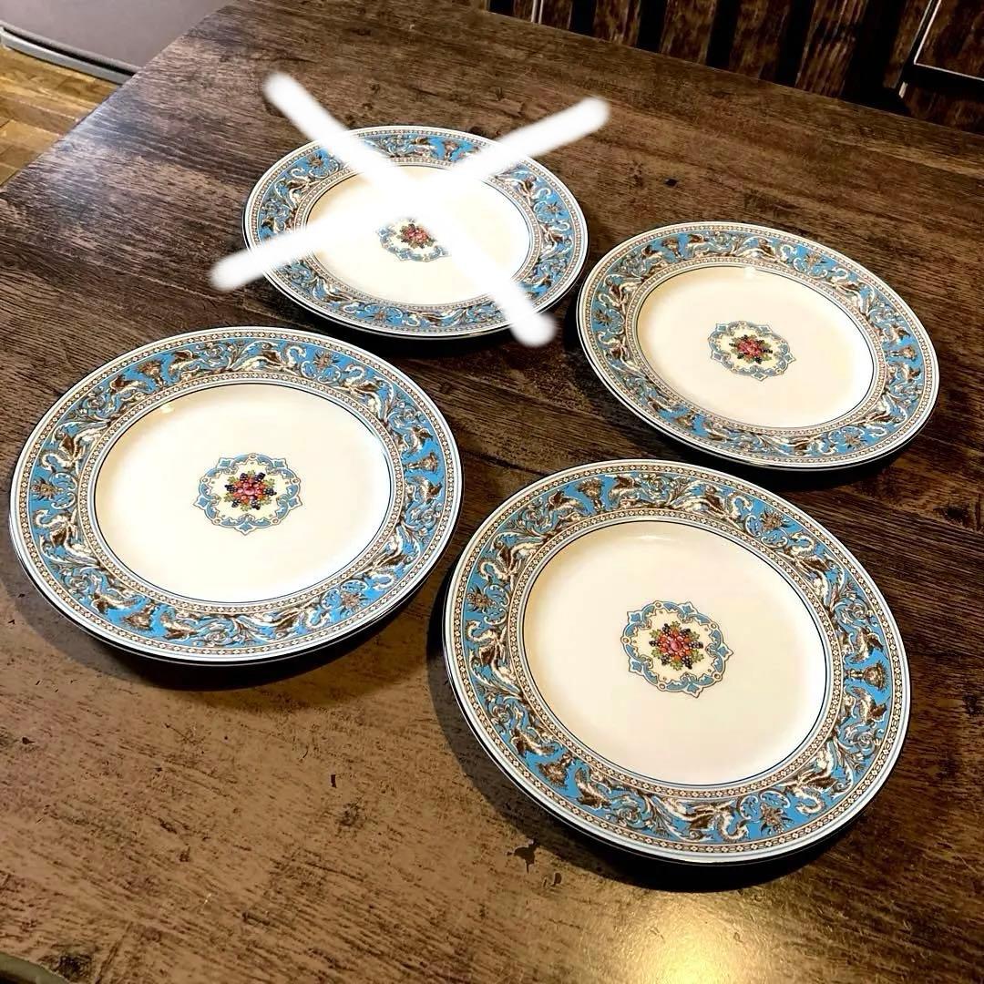 フロレンティーンクーププレート23cm 2枚綺麗な方