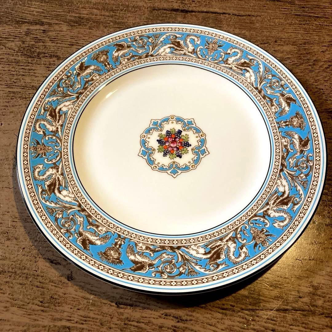 フロレンティーンクーププレート23cm 2枚綺麗な方