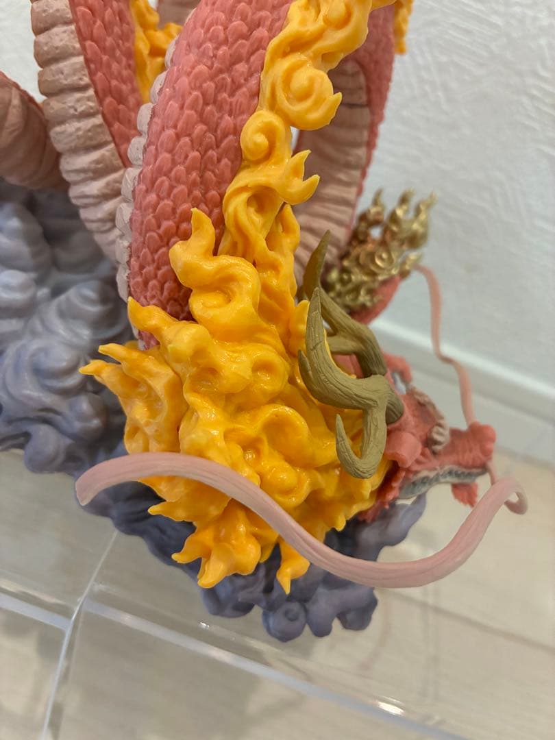 【開封品】ワンピース　一番くじ　魂豪示像　C・ラストワン賞 モモの助 大龍変化