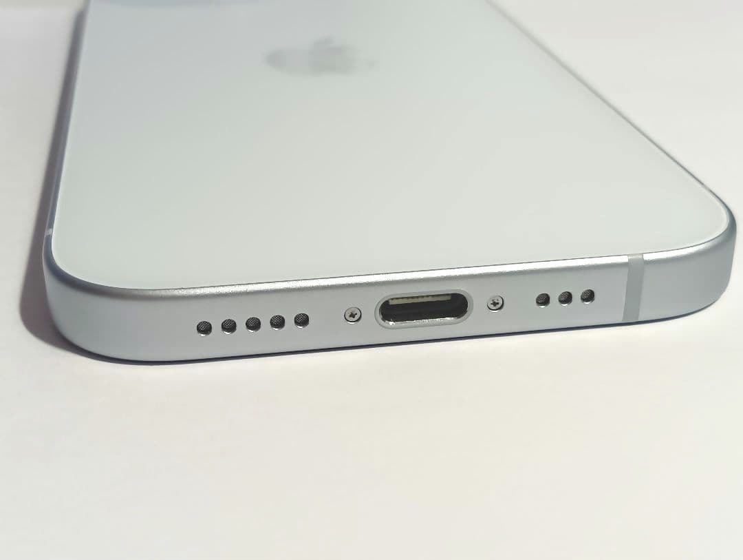 Apple iPhone 15 ブルー 最大容量100% SIMフリー 美品