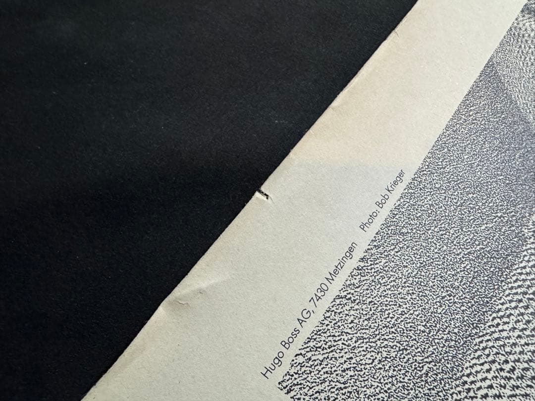 【当時物】1980s ノルベルト・タデウシュ大判両面印刷（50×70cm）