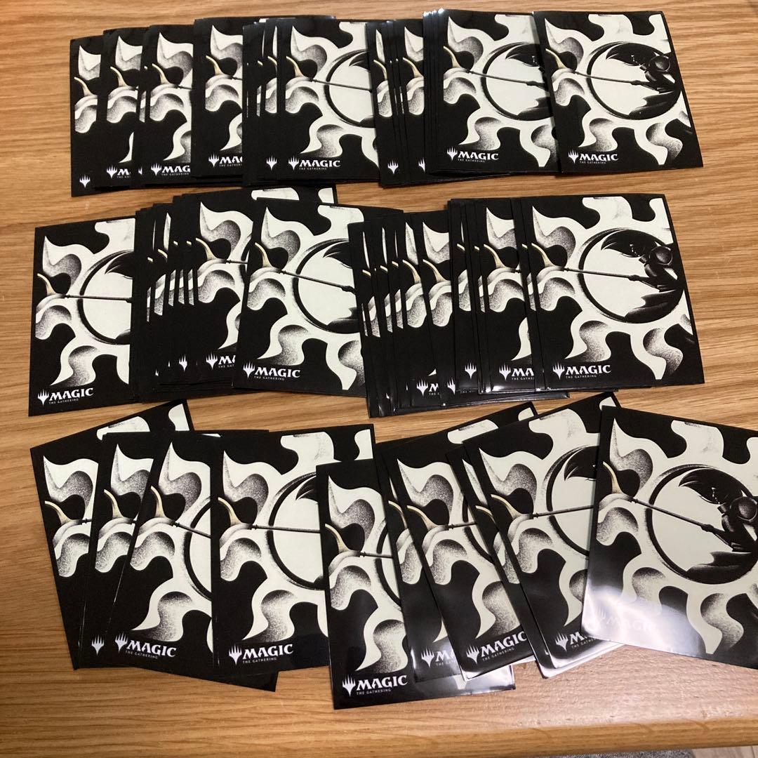 MTG スリーブ　各80枚　マジックザギャザリング　文明　マナ　土地