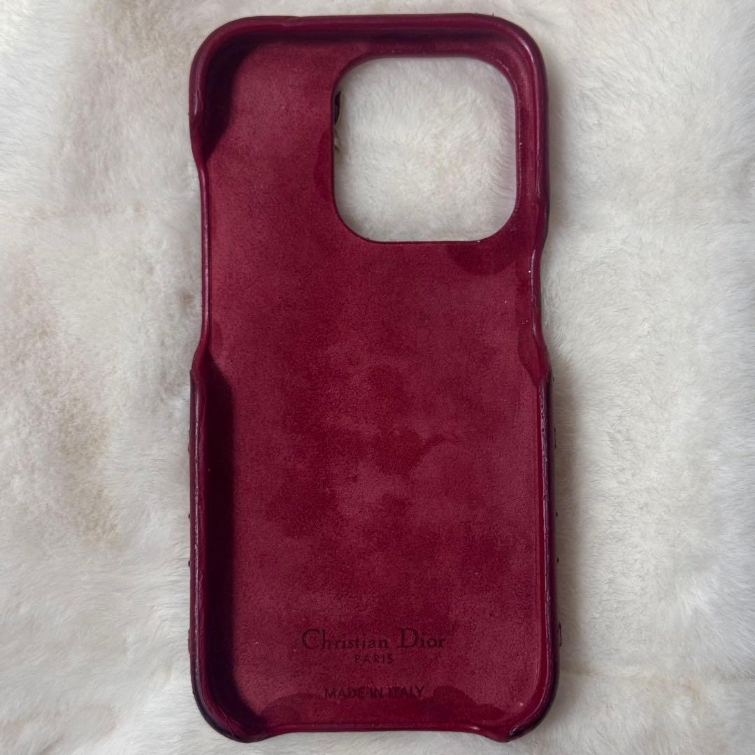 DIOR LADY DIOR iPhone15pro ケース ハート 日本限定