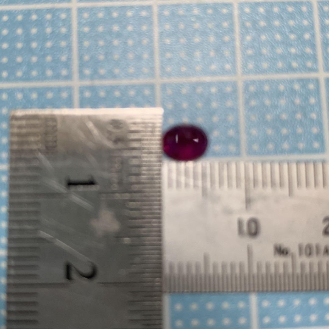 ★天然　ルビー　0.734ct
