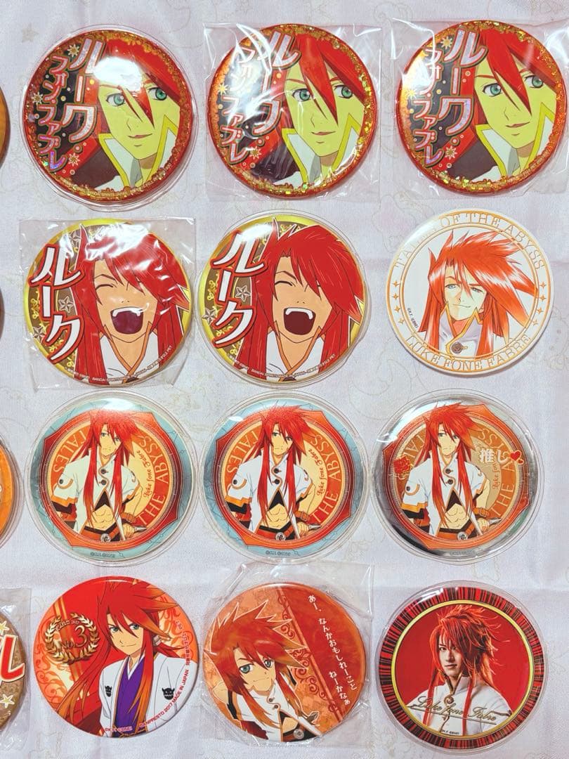 テイルズ ルーク 缶バッジ 24個セット