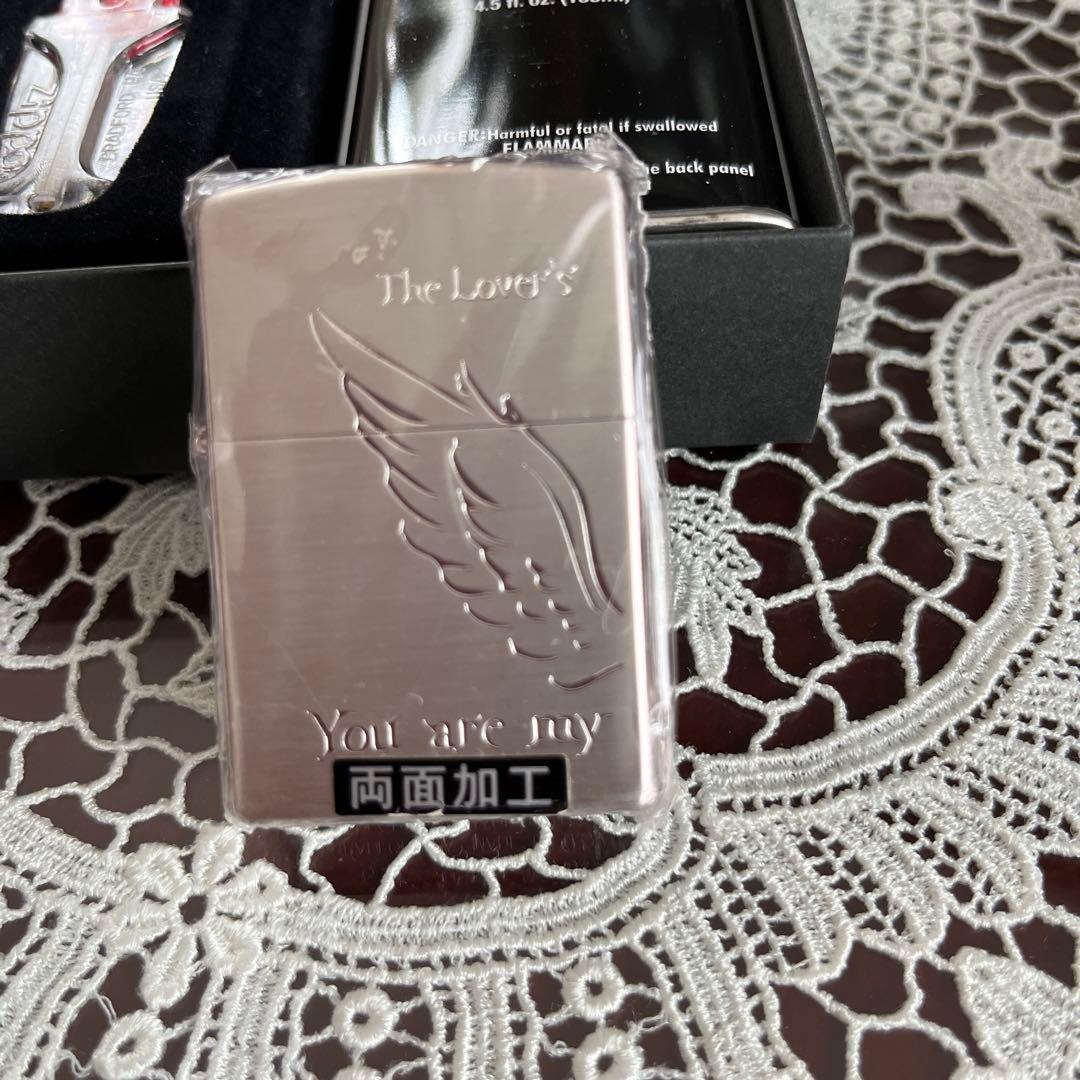 タバコグッズ　Zippoライター　オイル付き