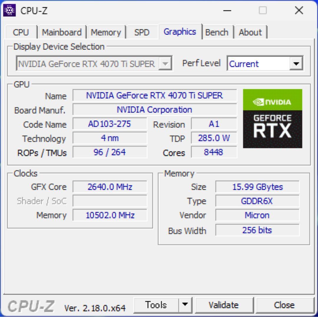GeForce RTX 4070 Ti Super 玄人志向