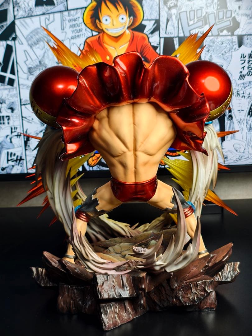 ONE PIECE フランキー フィギュア 樹脂製 実物写真　自宅即日発送