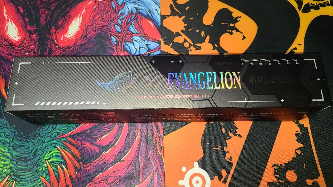 エヴァンゲリオン ROGコラボ マウスパッド 激レア！