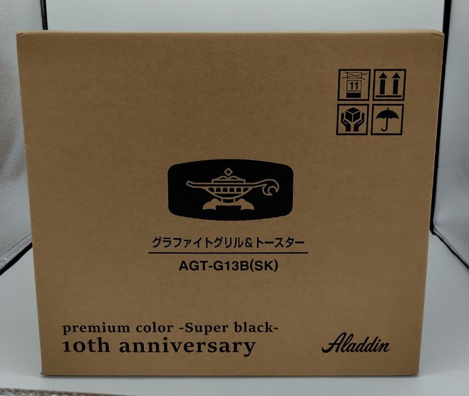【新品・未使用】アラジン4枚焼︰品番AGTG13B10Pスーパーブラック色