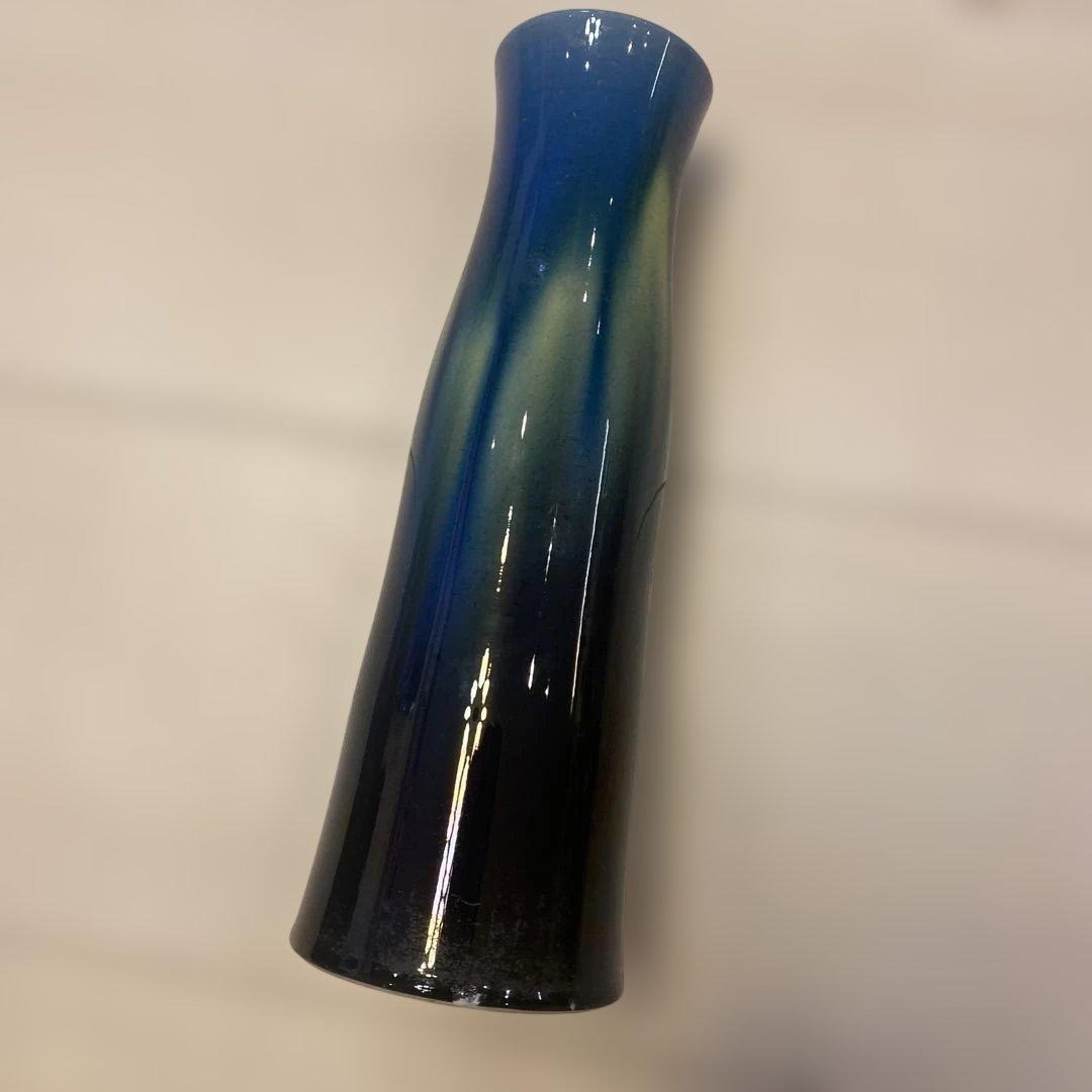 九谷焼　人間国宝　徳田八十吉　花瓶