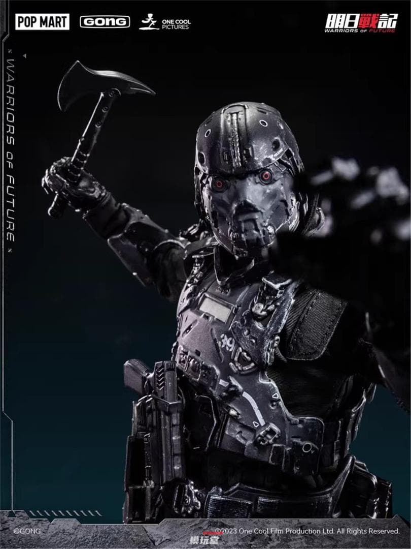 GONG Studio × POP MART 1/8 明日戦記 タイラー 古天楽