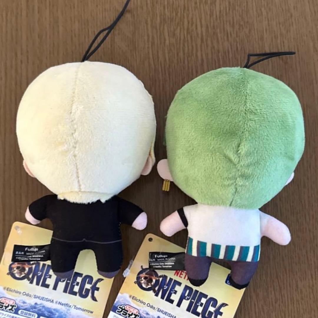 ワンピース　サンジ　ゾロ　ぬいぐるみ　Netflix